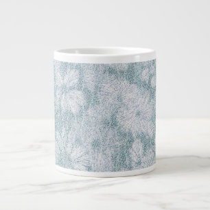 County Cottage Velvety Blue Daisy  Large Coffee Mug