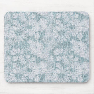 County Cottage Velvety Blue Daisy  Mouse Mat