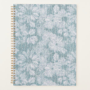 County Cottage Velvety Blue Daisy Planner