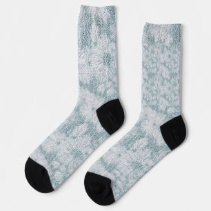County Cottage Velvety Blue Daisy  Socks