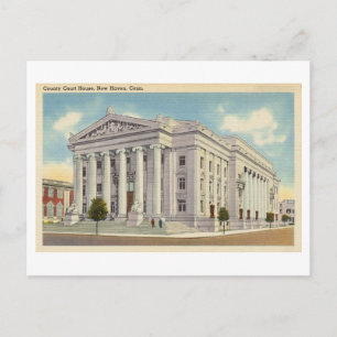 County Court House in New Haven, Connecticut,  Postcard