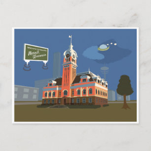 County Courthouse, Merrill, Wisconsin Postcard