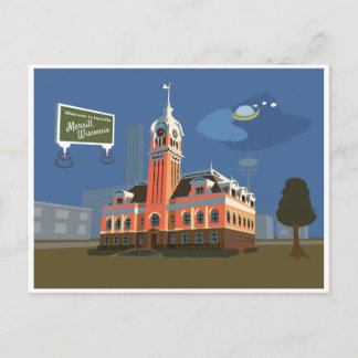 County Courthouse, Merrill, Wisconsin Postcard