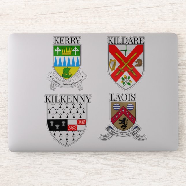 County Crests of Ireland Sticker Series 13-16 (Computer)