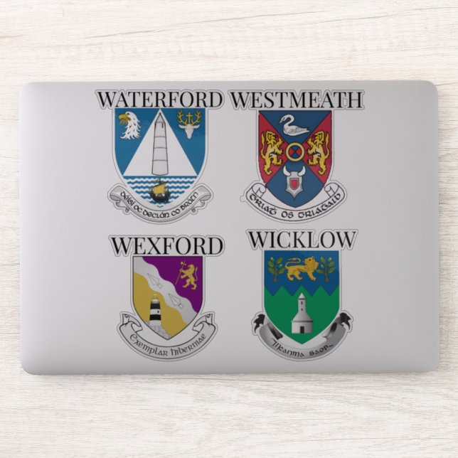 County Crests of Ireland Sticker Series 29-32 (Computer)