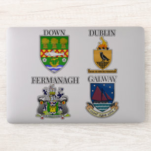 County Crests of Ireland Sticker Series 9-12