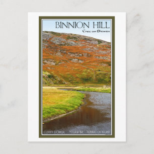 County Donegal - Binnion Hill Postcard
