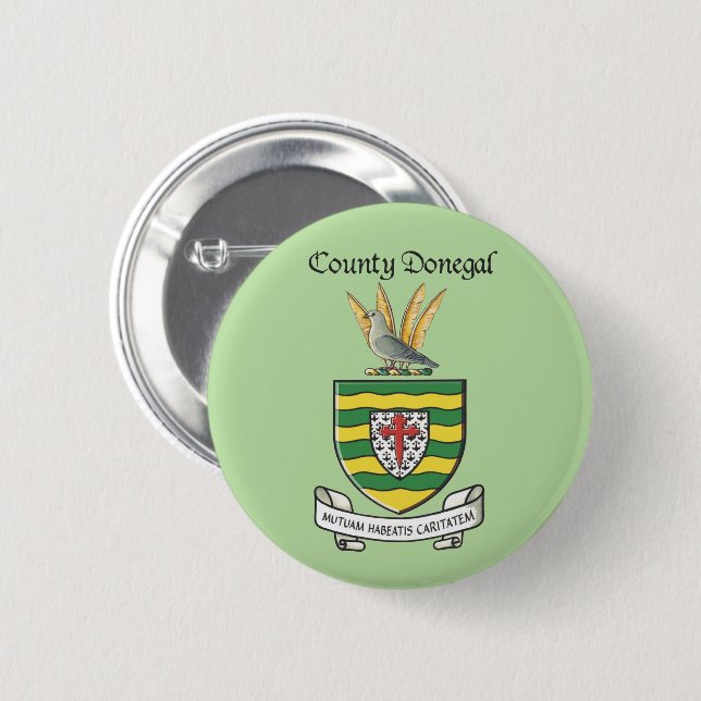 County Donegal Button (Front & Back)