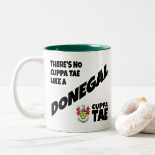 County Donegal Ireland  Two-Tone Coffee Mug