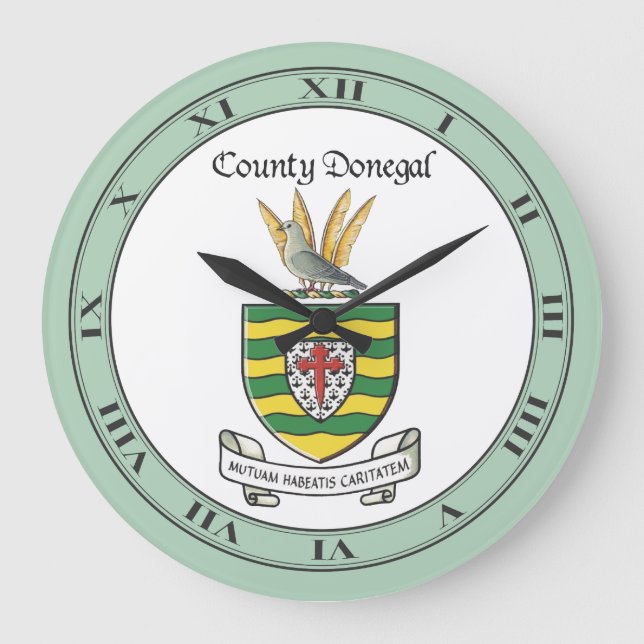 County Donegal Wall Clock (Front)