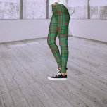 County Dublin  Tartan Leggings<br><div class="desc">Ireland's County Dublin tartan pattern with customisable text overlay</div>
