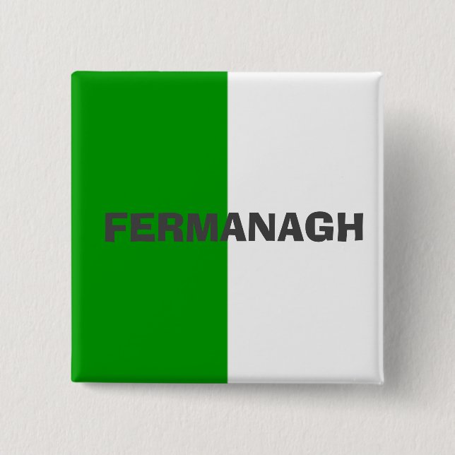 County Fermanagh  Flag Badge (Front)