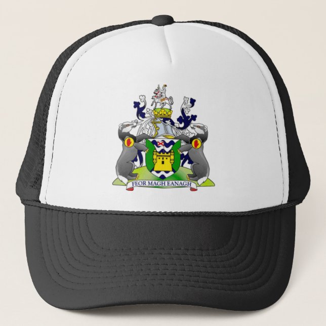 COUNTY Fermanagh Ireland Trucker Hat (Front)