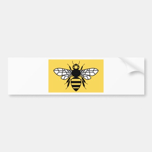 Image of County Flag of Greater Manchester Bumper Sticker