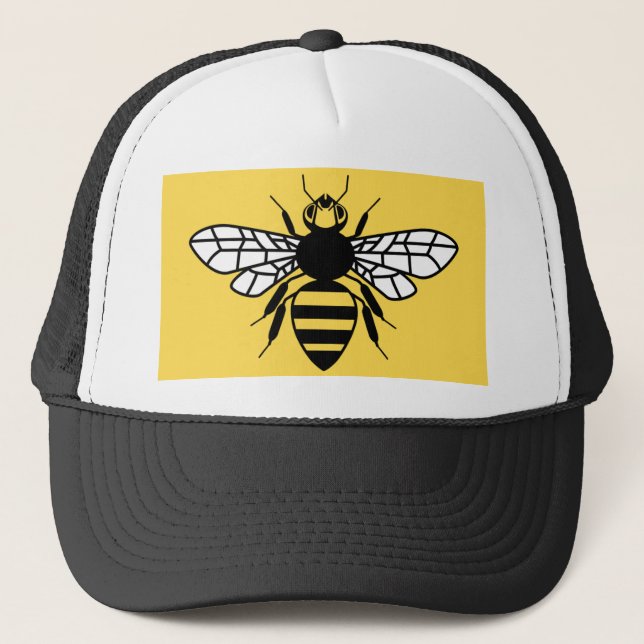 County Flag of Greater Manchester Trucker Hat (Front)