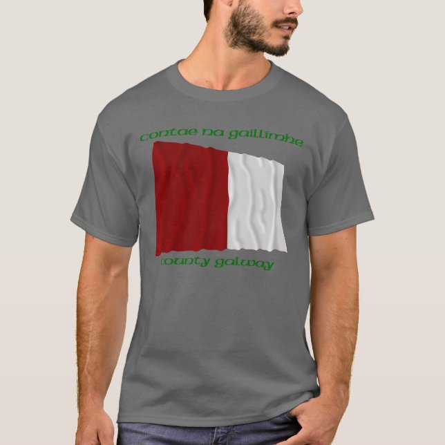County Galway Colours T-Shirt (Front)