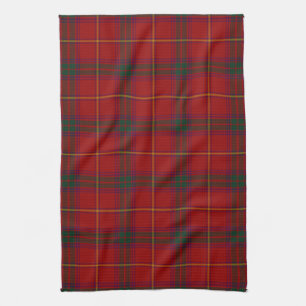 County Galway Irish Tartan Tea Towel