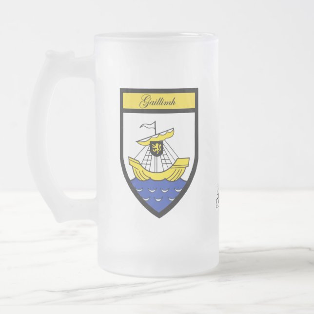 County Galway Map & Crest Mugs (Left)