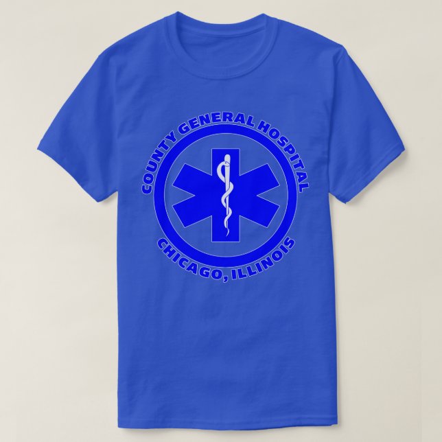 County General Hospital ER T-Shirt (Design Front)