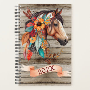 County Horse Yearly Date Planner