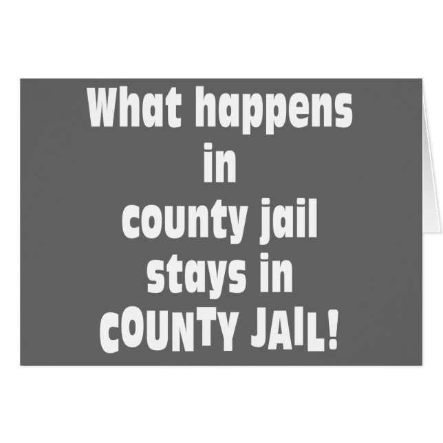 County Jail (Front Horizontal)