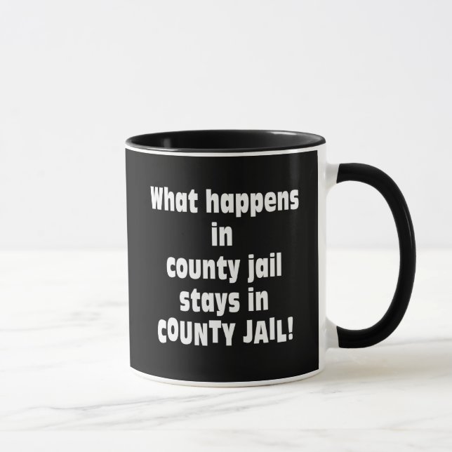 County Jail Mug (Right)