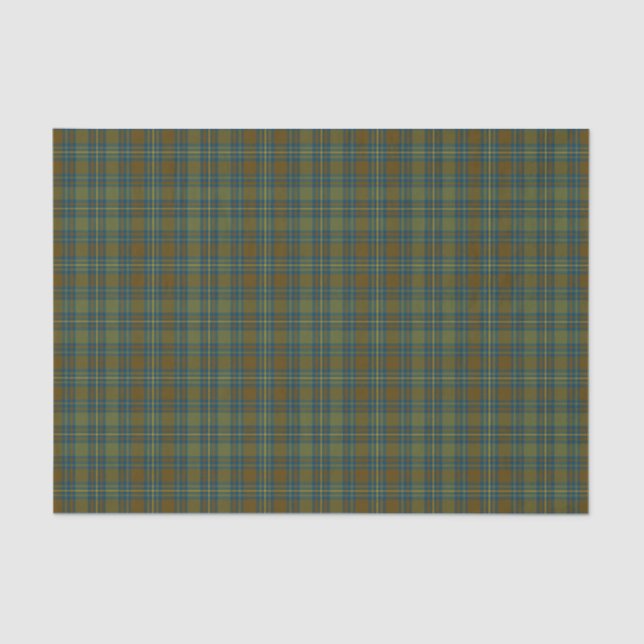 County Kerry Irish Tartan Tissue Paper (Front)
