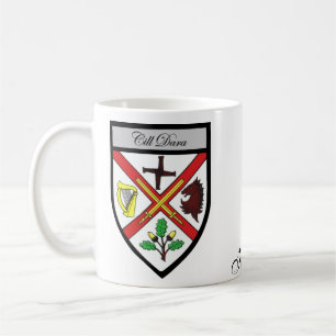 County Kildare Map & Crest Mugs