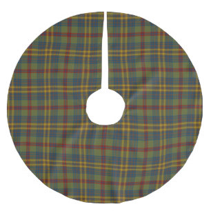 County Limerick Irish Tartan Brushed Polyester Tree Skirt