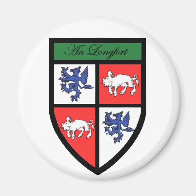 County Longford Magnet (Front)