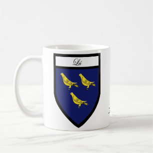 County Louth Map & Crest Mugs