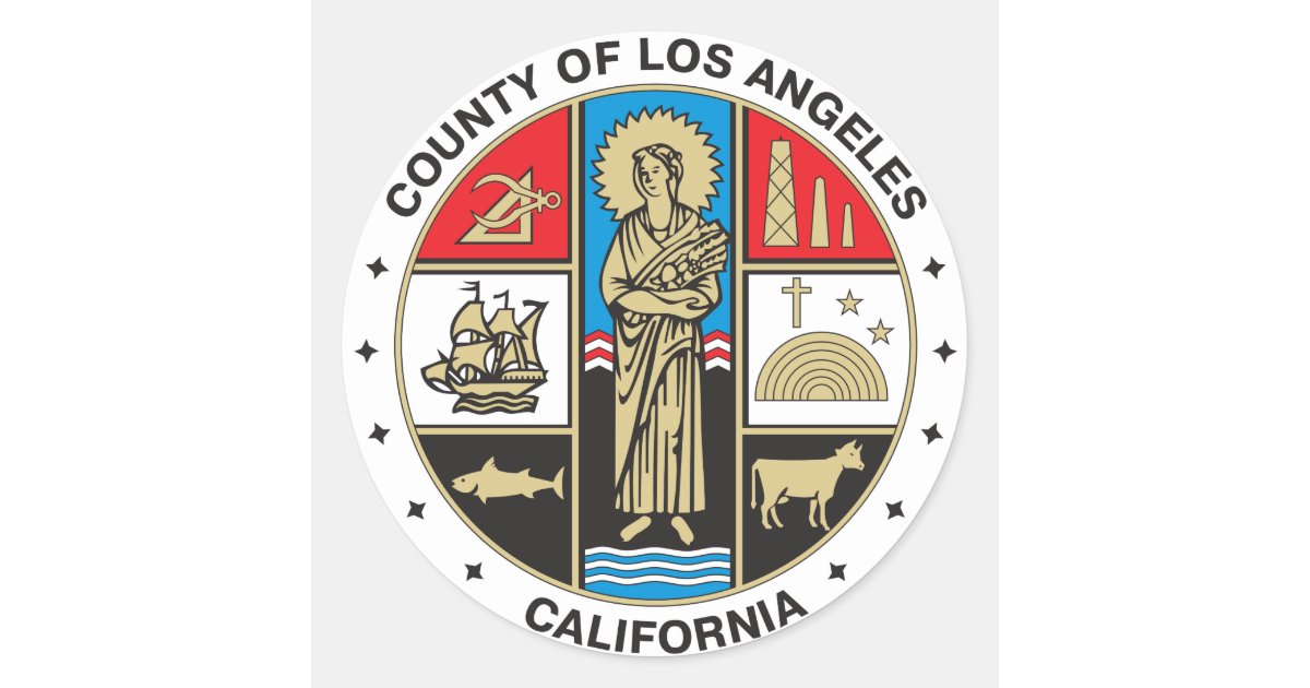 County of Los Angeles seal | Zazzle