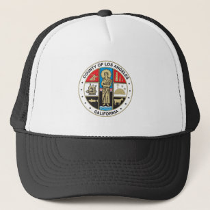 County of Los Angeles seal Trucker Hat