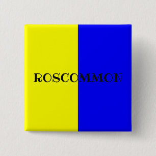 County Roscommon Flag Badge