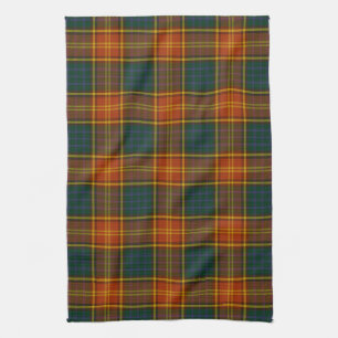 County Roscommon Irish Tartan Tea Towel