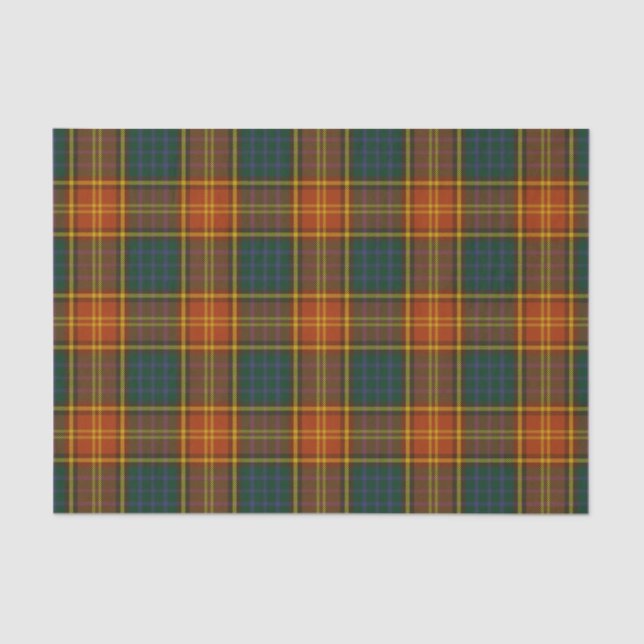 County Roscommon Irish Tartan Tissue Paper (Front)