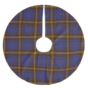 County Sligo Irish Tartan Brushed Polyester Tree Skirt