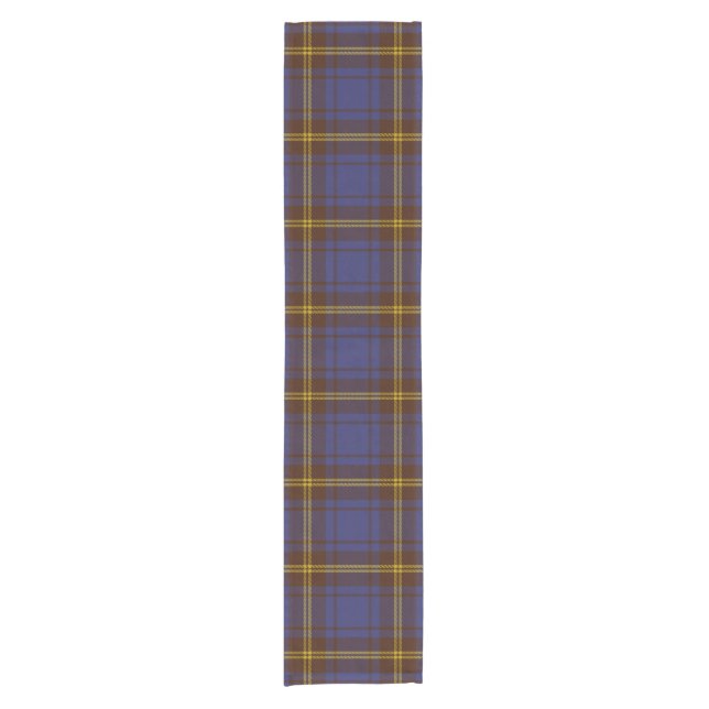 County Sligo Irish Tartan Short Table Runner (Front)