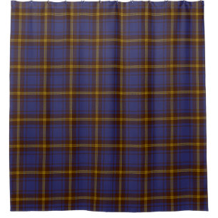 County Sligo Irish Tartan Shower Curtain