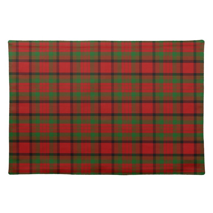 County Tipperary Irish Tartan Placemat Zazzle.co.uk