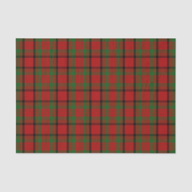 County Tipperary Irish Tartan Tissue Paper (Front)