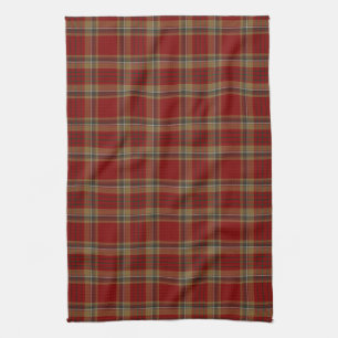 County Tyrone Irish Tartan Tea Towel