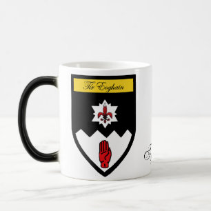 County Tyrone Map & Crest Mugs