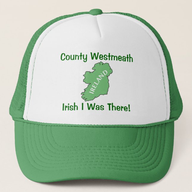 County Westmeath Ireland Trucker Hat (Front)