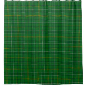 County Wexford Irish Tartan Shower Curtain