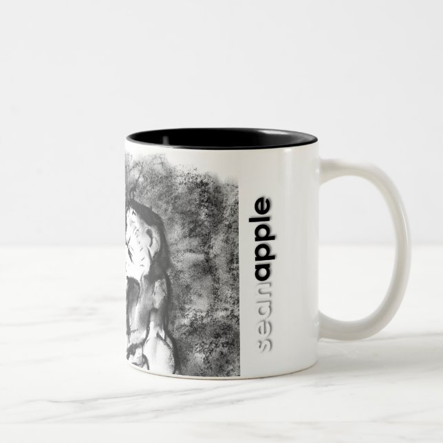 Coup de gras Two-Tone coffee mug (Right)