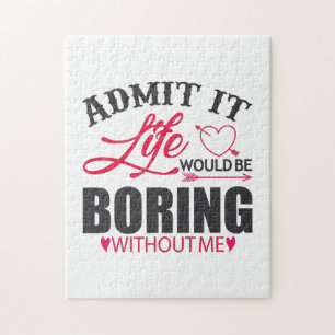 Couple Art Admit It Life Jigsaw Puzzle