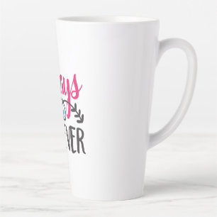 Couple Art Always And Forever Latte Mug