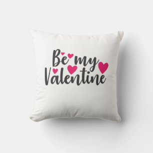Couple Art Be My Valentine Cushion