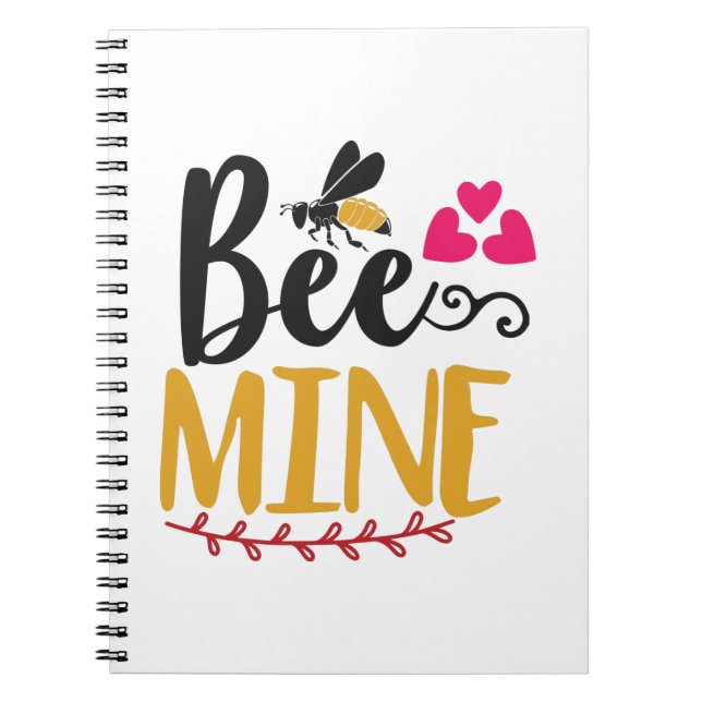 Couple Art Bee Mine Notebook (Front)